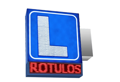 R�tulos LED para autoescuelas