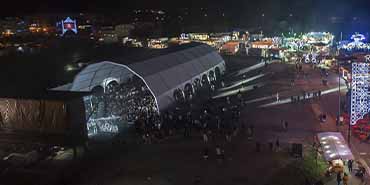 Vista desde el aire del Escenario M�vil