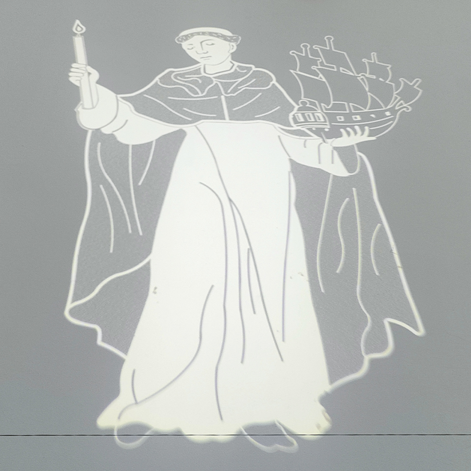 Iluminaci�n arquitectural proyecci�n de marcas y logotipos