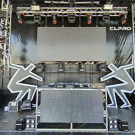 Pantallas LED Festival Deejay