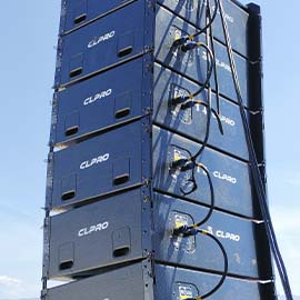 sonido en line array